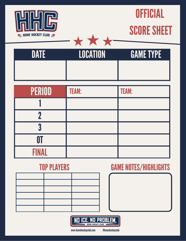 SCORE SHEET